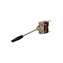 ホーンスイッチ ON/OFFタイプ 自動戻り式 70mm ブラウン カバー付 591224 ジェットイノウエ ホーンスイッチ ON/OFFタイプ(自動戻り式) 70(カバー付) 591224(2)