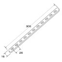 ストロングステー ストレート ステンレス No.55/300×15mm 596155 ジェットイノウエ ストロングステー ストレート ステンレス No.55(3...