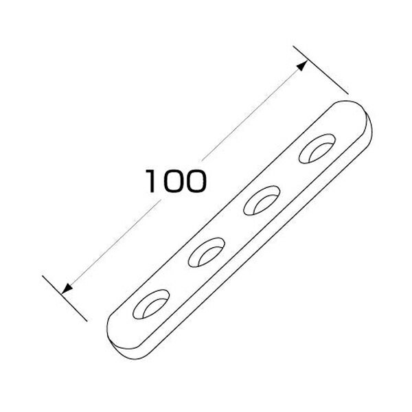 ストロングステー ストレート ステンレス No.57/100mm 596157 ジェットイノウエ ストロングステー スト..