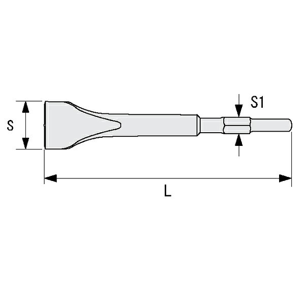 フラットチゼル SDS×38mm 電動フラットチゼルSDSシャンク 電動ハンマー用フラット...