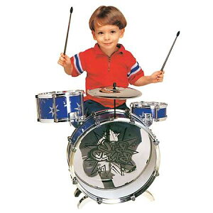 子供用ミニドラムセット 赤 【中身の見えないダンボール発送】 おもちゃドラムセット 子供用ドラムセット