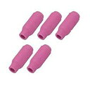 TIG溶接機用セラミックノズル1.6mm/#4 5個 TIG溶接機用セラミックノズル 溶接機パーツ