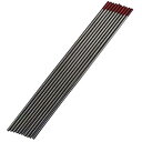 タングステン1.6mm トリウム赤 10本 トリウムタングステン 溶接機パーツ