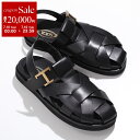 【7/10限定・最大2万円OFFクーポン配布中】TODS トッズ グルカサンダル T TIMELESS Tタイムレス XXW75K0HD60GOC レディース レザー クロスストラップ シューズ 靴 B999 XXW75K0HD60GOCB999【dc_kikaku】