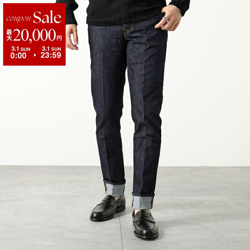 【最大2万円OFFクーポン対象・3/1限定】YCHAI イカイ デニム パンツ PANATELA パナテラ YPU001 2DS0001 AJ メンズ ジーンズ スキニー テーパード ストレッチ ウォッシュ 812/BLU
