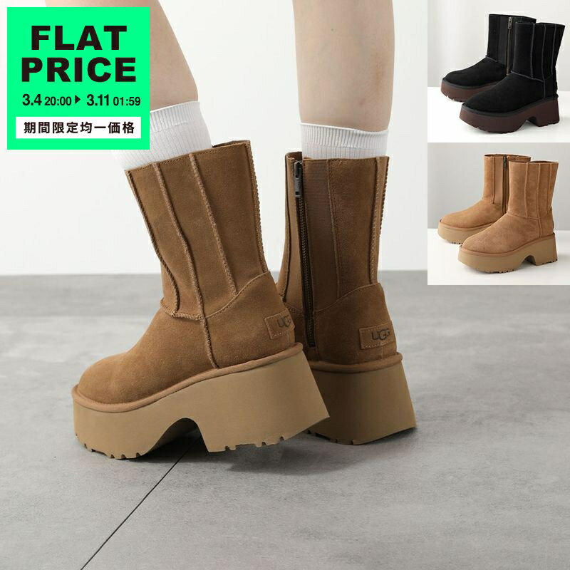 【20,000円均一価格・3/11-1時59分迄】UGG アグ ショートブーツ CLASSIC TWIN SEAM NEW HEIGHTS クラシック ツイン シーム ニュー ハイツ 1158313 レディース シューズ 靴 カラー2色【po_jyuuu】 【flat_price】