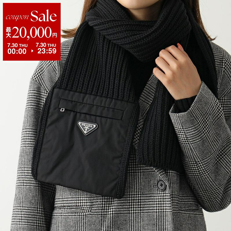 楽天市場】PRADA プラダ（カラーブラック）（マフラー・スカーフ