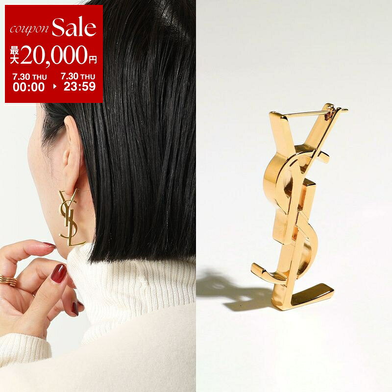 SAINT LAURENT ロゴピアス(片耳用) 楽天市場】イブサンローラン ロゴ（ピアス｜レディースジュエリー