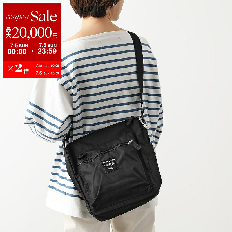 [Up to ¥20,000 OFF Coupon Available - Limited Time Offer until July 5th] Marimekko Pal Shoulder Bag 026991 092520 Women's Nylon Crossbody Pouch Logo Bag ¥999 [dc_kikaku]