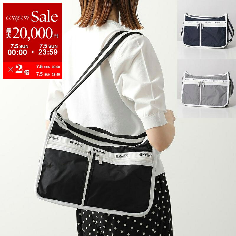 [Up to ¥20,000 OFF Coupon Available - Limited Time Offer until July 5th] LeSportsac Deluxe Everyday Bag 7507 Women's Nylon Lined Shoulder Bag, 3 Colors Available [dc_kikaku]