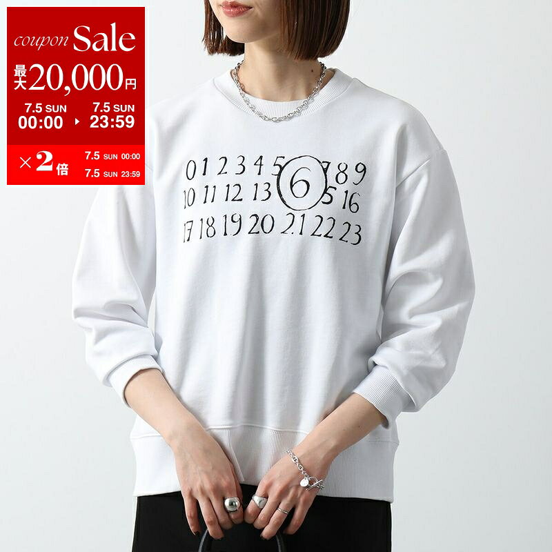 [Up to ¥20,000 OFF Coupon Available - Limited Time Offer until July 5th] MM6 KIDS Maison Margiela Kids Sweatshirt M61009 MM02X Women's/Girls' Long-Sleeve Crew Neck Sweatshirt, 3 Colors [dc_kikaku]