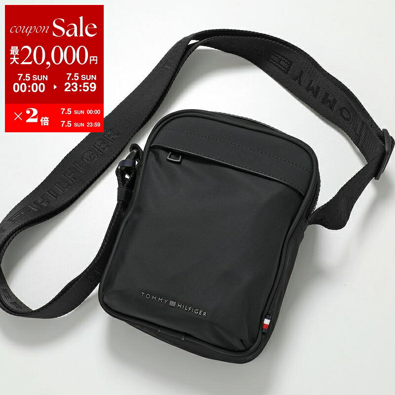 [Up to ¥20,000 OFF Coupon Available - Limited Time Offer until July 5th] TOMMY HILFIGER Repreve Mini Reporter Shoulder Bag AM0AM13185 Men's Crossbody Bag BDS [dc_kikaku]