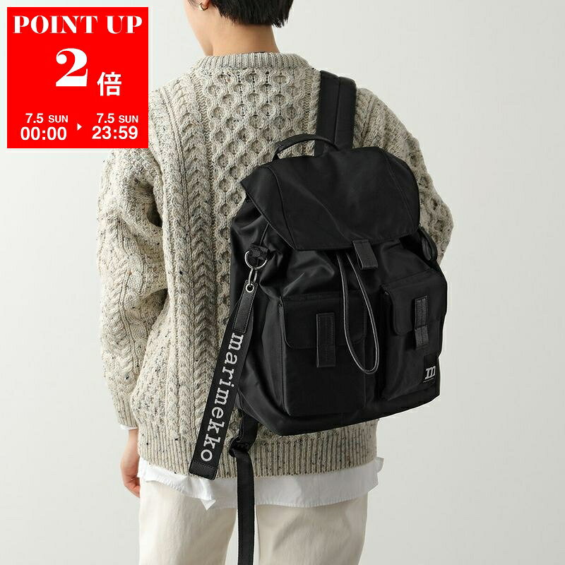 marimekko マリメッコ バックパック EVERYTHING BACKPACK L SOLID エヴリシング ソリッド 091198 レディース Unikko ウニッコ ナイロン リュック 鞄 009