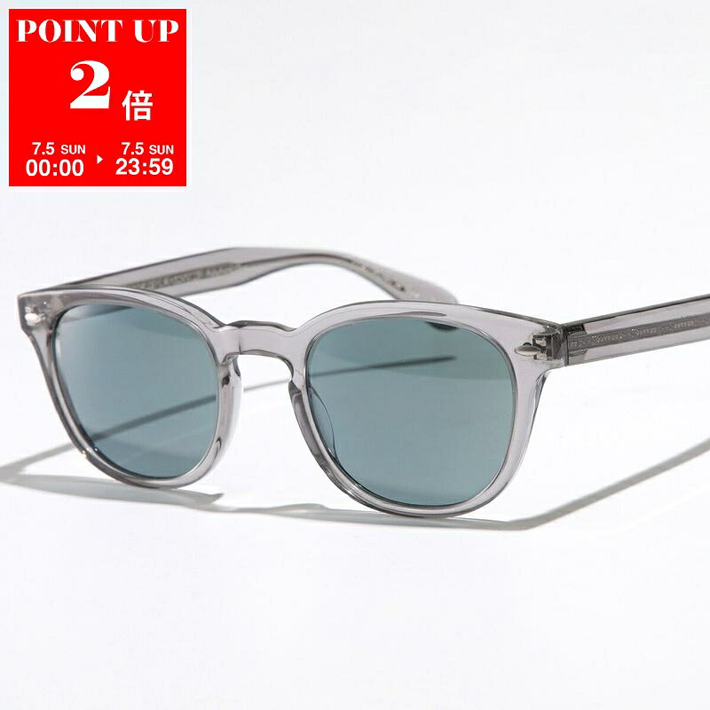 OLIVER PEOPLES オリバーピープルズ サングラス Sheldrake Sun 0OV5036S レディース ウェリントン型 セルフレーム クリアフレーム フルリム 1132R8/WORKMAN-GREY