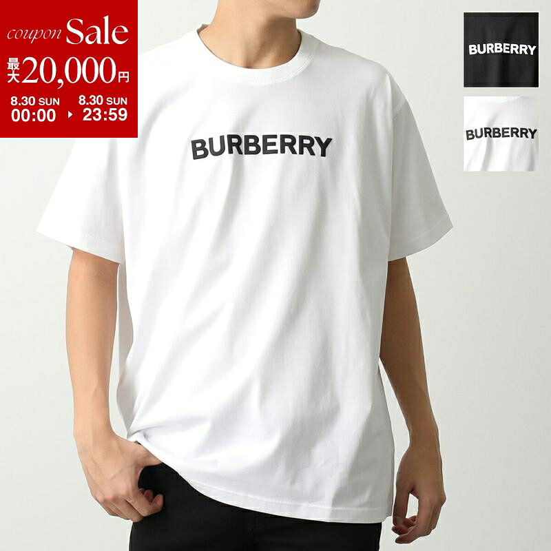 【最大2万円OFFクーポン対象 8/30限定】BURBERRY バーバリー 半袖 Tシャツ HARRISTON ハリソン 8055307 8055309 メンズ カットソー ロゴT オーバーサイズ クルーネック コットン カラー2色