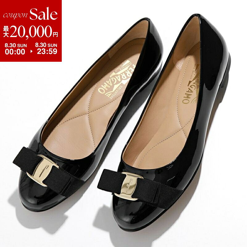 【最大2万円OFFクーポン対象 8/30限定】FERRAGAMO フェラガモ パンプス VARINA ヴ...