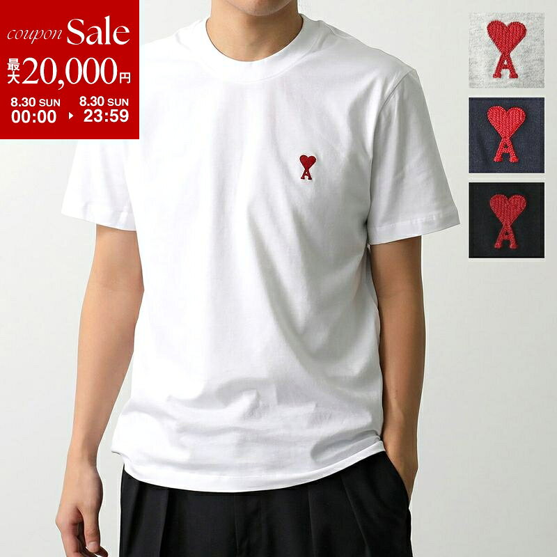 【最大2万円OFFクーポン対象 8/30限定】ami paris アミパリス Tシャツ BFUTS035.72...