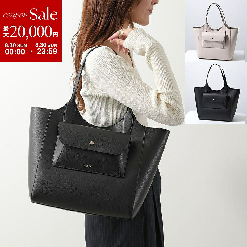 【最大2万円OFFクーポン対象 8/30限定】Furla フルラ トートバッグ LEA M TOTE レア WB01941 ARE000 レディース ショルダーバッグ クラッチバッグ ポーチ付き 鞄 WB01941_ARE000_1007_O6000