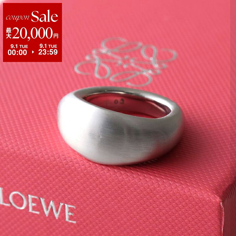 値下げしました！LOEWE ブレイデッド リング Ag925 シルバーサイズ11