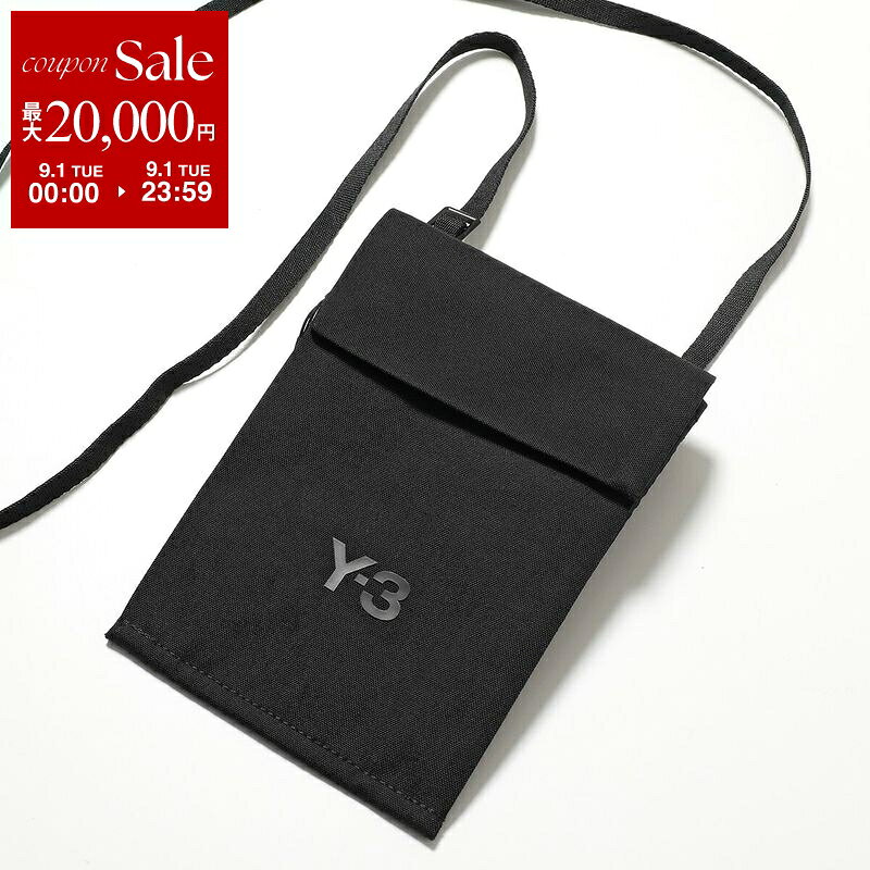 【最大2万円OFFクーポン対象・9/1限定】Y-3 ワイスリー ショルダーバッグ X-BODY POUCH クロスボディ ポーチ JZ8062 メンズ ナイロン サコッシュ ロゴ 鞄 BLACK