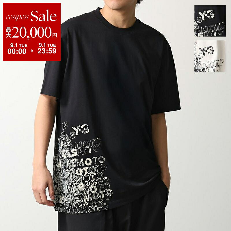 【最大2万円OFFクーポン対象・9/1限定】Y-3 ワイスリー Tシャツ GFX SS TEE グラフィック ショート スリーブ ティー KR2223 KR2224 メンズ 半袖 カットソー ロゴT クルーネック カラー2色