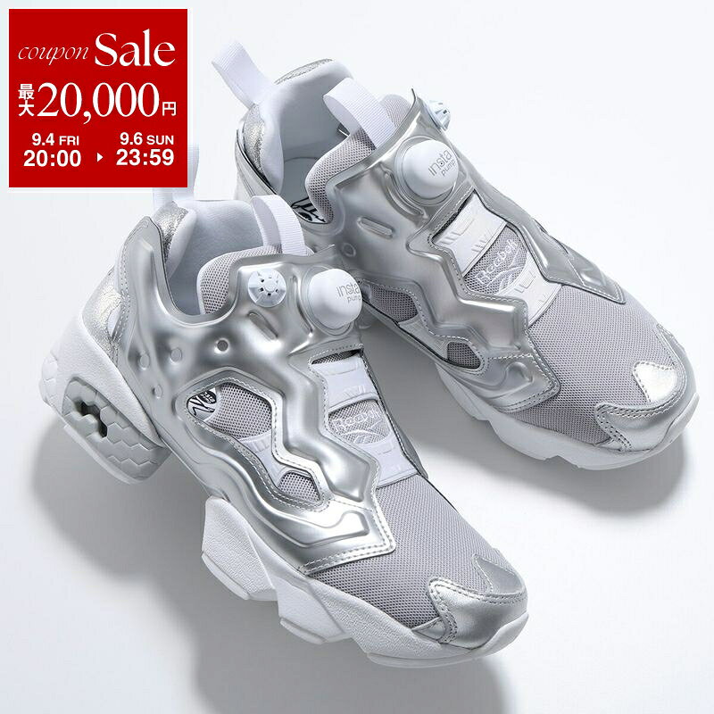 Reebok リーボック スニーカー INSTAPUMP FURY 94 インスタポンプフューリー 100275869 レディース ローカット 軽量 メタリックシルバー 靴