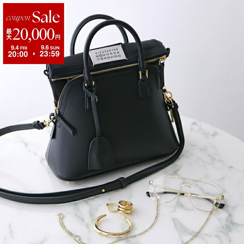 【最大2万円OFFクーポン対象・9/4-20時～9/6迄】MAISON MARGIELA メゾンマルジェラ ショルダーバッグ 5AC ミニ S56WG0082 P4985 レディース レザー ハンドバッグ ゴールド金具 鞄 T8013 S56WG0082P4985T8013【dc_kikaku】