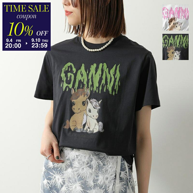 楽天市場】Ganni（Tシャツ・カットソー｜トップス）：レディース