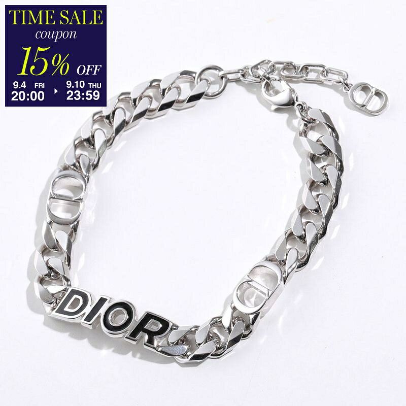 DIOR ITALIC チェーンリンク ネックレス