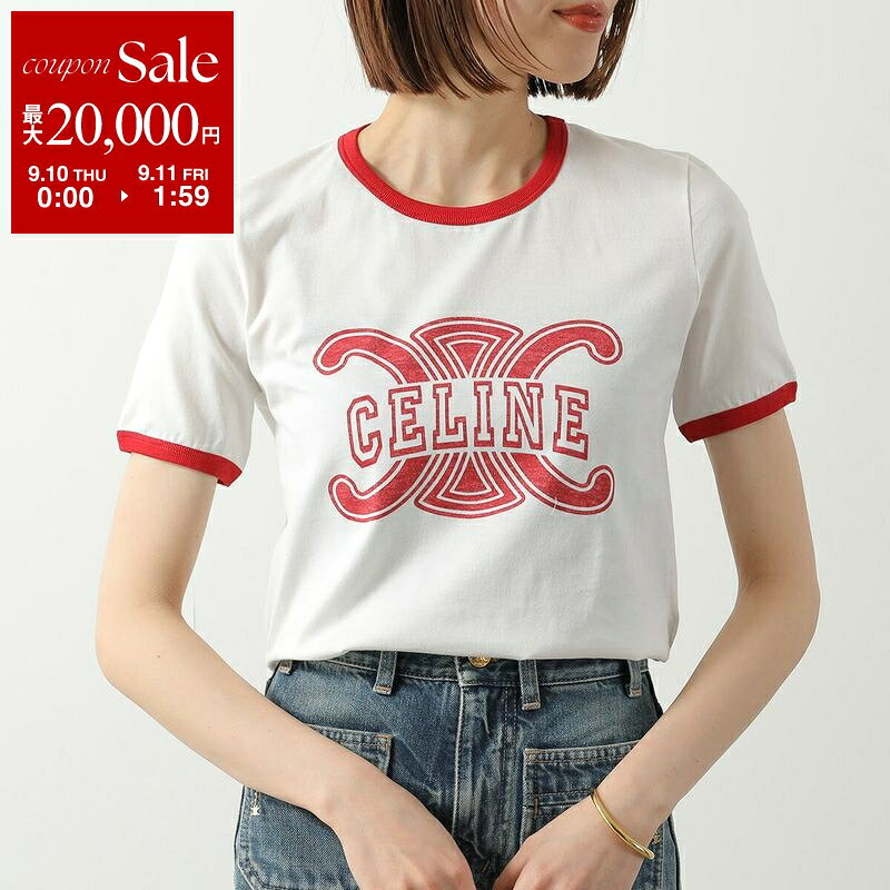 セリーヌ 半袖Ｔシャツ ボーダー グレー 白 ロゴ 赤 M イタリア製 楽天市場】セリーヌ tシャツ（トップス｜レディースファッション）の通販