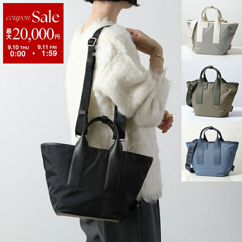 【最大2万円OFFクーポン対象・9/10～9/11-1:59迄】Furla フルラ ショルダーバッグ PIUMA ピューマ トートバッグ M WB01269 BX3050 レディース レザー ナイロン ハンドバッグ ロゴ 鞄 カラー5色【dc_kikaku】