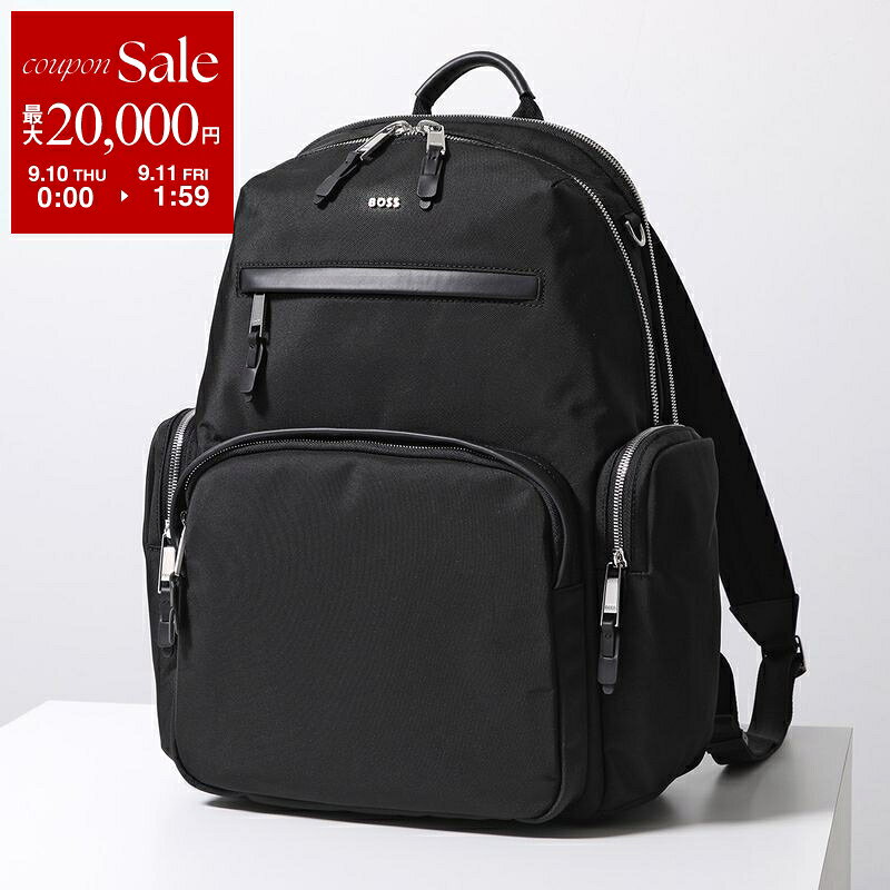【最大2万円OFFクーポン対象・9/10～9/11-1:59迄】HUGO BOSS ヒューゴボス バックパック HIGHWAY N ハイウェイ 50536485 メンズ リュック ロゴ 鞄 001【dc_kikaku】