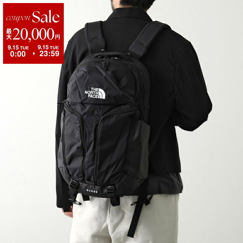 【最大2万円OFFクーポン対象・9/15限定】THE NORTH FACE ザノースフェイス バックパック SURGE サージ NF0A52SG メンズ リュック 31L 撥水 鞄 4HF/TNF-BLACK-TNF-B