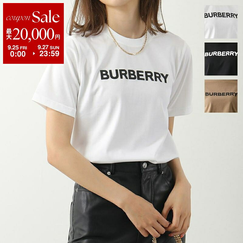 【最大2万円OFFクーポン対象・9/25～9/27限定】BURBERRY バーバリー 半袖 Tシャツ MARGOT BRN マーゴット 8056724 8055251 8060703 レディース カットソー ロゴT コットン クルーネック