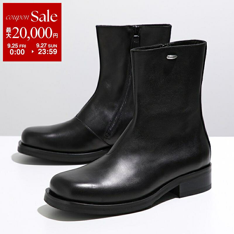 【最大2万円OFFクーポン対象・9/25～9/27限定】OUR LEGACY アワーレガシー ミドルブーツ CAMION BOOT カミオン COCBB メンズ レザー ビブラムソール サイドファスナー シューズ 靴 BLACK