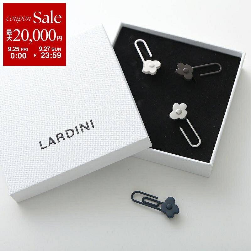 【最大2万円OFFクーポン対象・9/25～9/27限定】LARDINI ラルディーニ ラペルピン CNBOX26 CNC325 メンズ 4点セット フラワー 花 アクセサリー UNICO