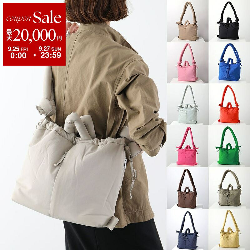 【最大2万円OFFクーポン対象・9/25～9/27限定】OLEND オレンド ショルダーバッグ ONA SOFT BAG オナ ソフトバッグ レディース ハンドバッグ マザーズバッグ リュック 3WAY 撥水 軽量 鞄