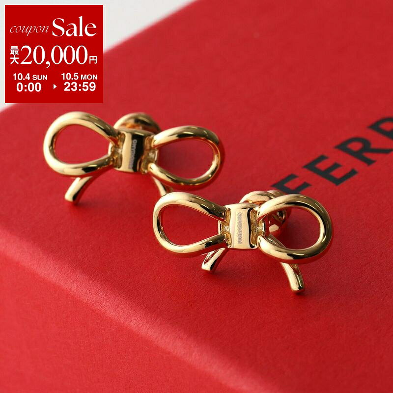 FERRAGAMO Ferragamo EAR BOW STUD ピアス