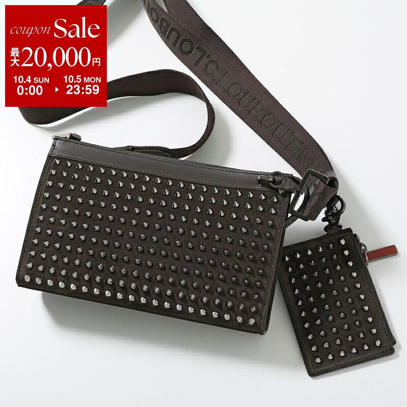 Christian Louboutin Christian Louboutin CAFE GUN-METAL カードケース