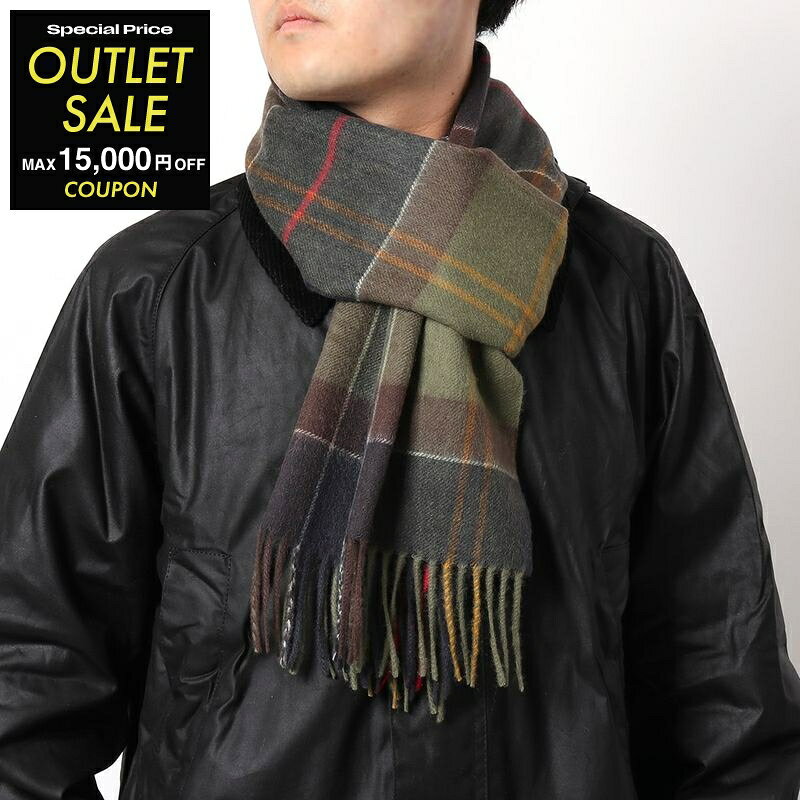 Barbour Barbour Tartan Cashmere Scarf マフラー USC0194