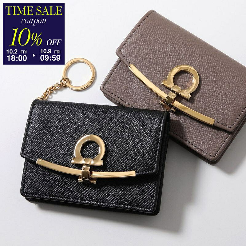 FERRAGAMO Ferragamo GANCINO CILIP カードケース 22D198