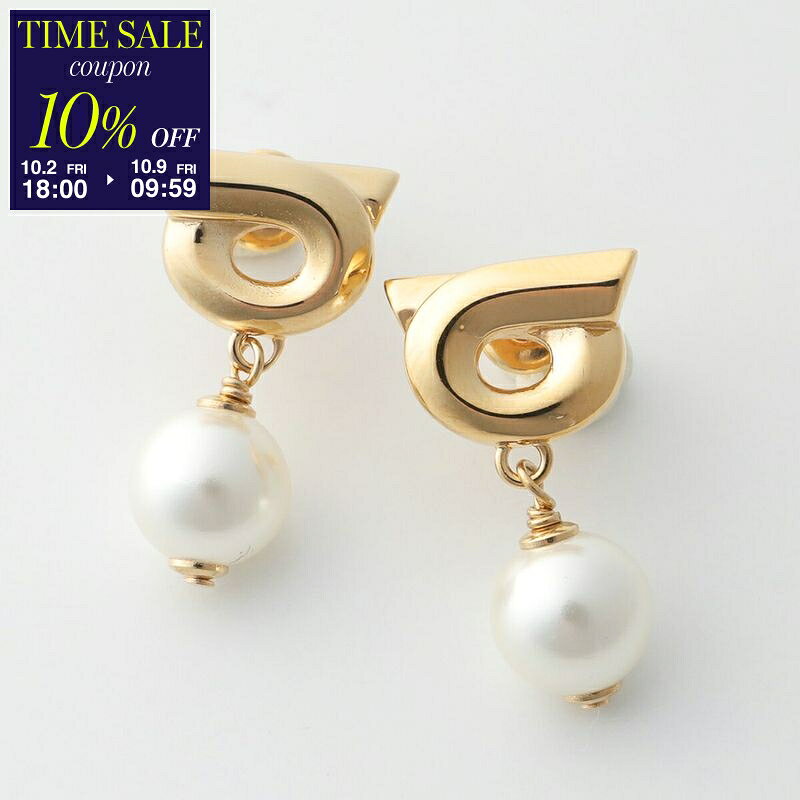 FERRAGAMO Ferragamo ORO-PERLA ピアス