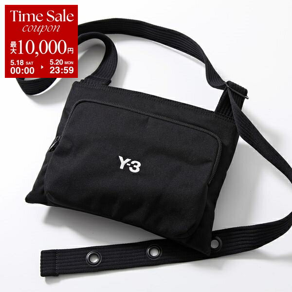 Y-3 ワイスリー ショルダーバッグ Y-3 SACOCHE サコッシュ IR5791 メンズ ボディバッグ ロゴ 刺繍 鞄 BLACK