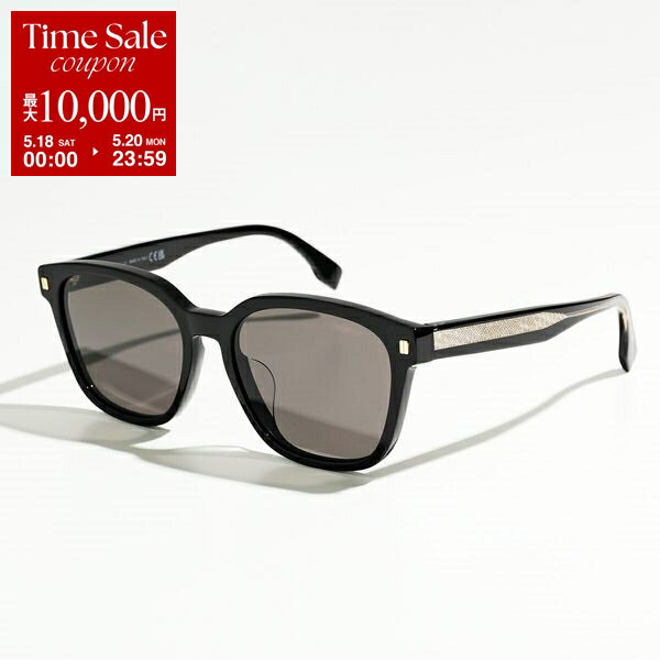 FENDI フェンディ サングラス FE40001U メンズ ウェリントン型 メガネ 眼鏡 FFロゴ アイウェア 01A