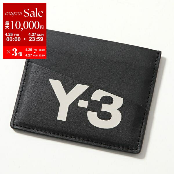 Y-3 ワイスリー カードケース JN1728 メンズ レザー ロゴ カード