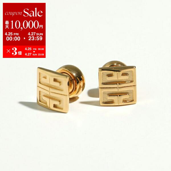 GIVENCHY】*Gold-Tone Pave Huggie Hoop ピアス* ゴールド