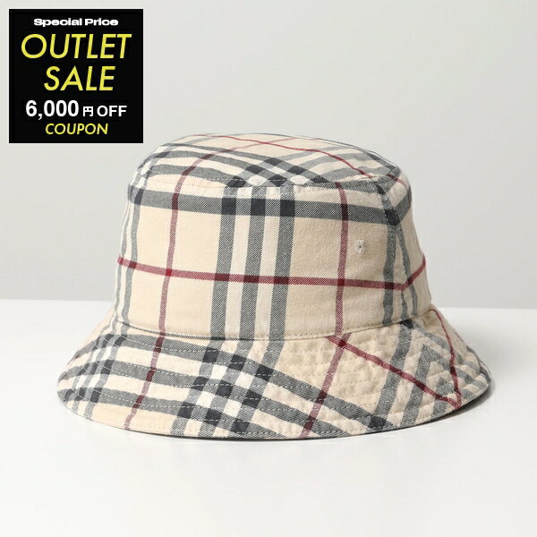 バーバリー BURBERRY 帽子 ハット バケットハット ベージュ