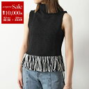 【訳あり-XSのみ】GHOSPELL ゴスペル ニット Kendra Fringe Hem Top キッズ ガールズ フリンジ セーター ベスト ノースリーブ ...