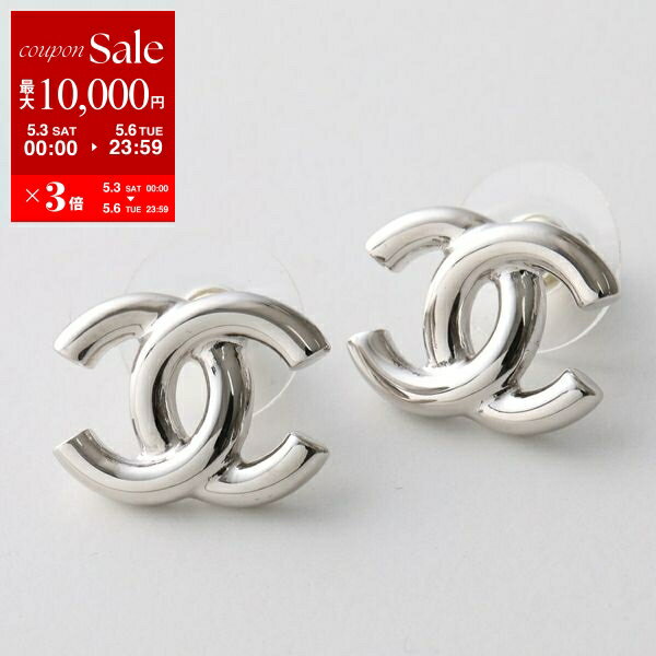 CHANEL シャネル ピアス ABF154 B19745 レディース メタル ココマーク CCマーク スタッド ロゴ NAESSのサムネイル