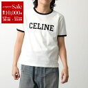 【5/10限定!2人に1人が当選!エントリーで最大100%ポイントバック】CELINE セリーヌ Tシャツ RX02R507Z.01QF メンズ 半袖 カットソ...